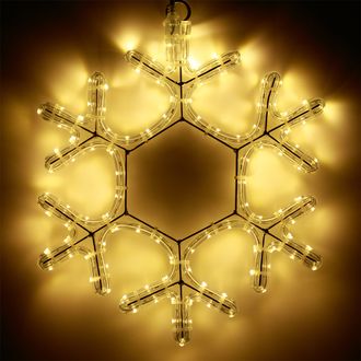 Фигура ARD-SNOWFLAKE-M7-450x375-108LED Warm/White (230V, 6.5W) (Ardecoled, IP65)