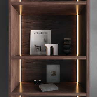 Профиль Arlight ARH-KANT-H10-2000 ANOD (Алюминий)