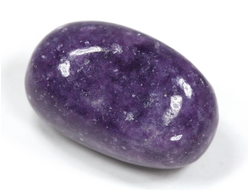 Лепидолит фиолетовый, галтовка, Бразилия (28*17*17 мм, 16 г) №35168