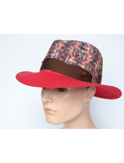 фото Шляпа фетр Alfonso D ' Este 4206 Италия красная