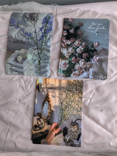 Фирменная VIP открытка к букету