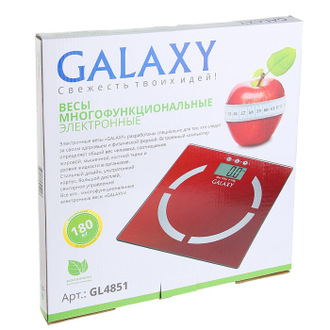 Весы напольные электронные Galaxy GL4851 (макс.180кг)