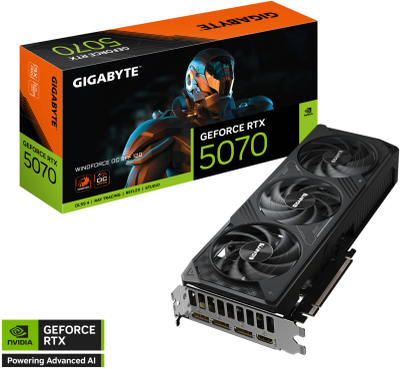 Видеокарта GIGABYTE GeForce RTX 5070 Windforce OC SFF 12GB