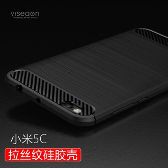 Чехол-бампер Viseaon для Xiaomi Mi5C (черный)