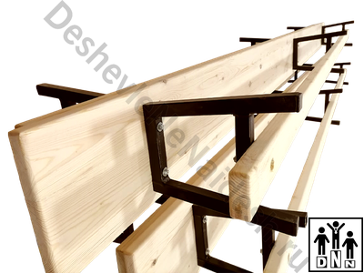 Скамейка гимнастическая 2 м  (металлические ножки) DNN