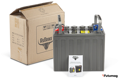 Тяговый WET аккумулятор Rutrike DT1275 (T1275) 12V100A/H C3