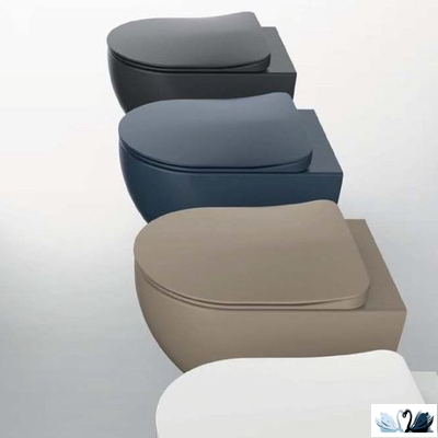 Унитаз CREAVIT FREE Set Cappucino FE320-11CM00E-0000 c инсталляцией - комплект с сиденьем микролифт, клавишей DROP Cappucino (FE320.F0100 + GR5003.01 + GP2002.06 + KC0903.01.0800E)