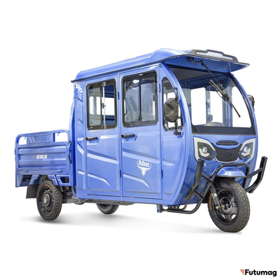 Грузовой электротрицикл Rutrike Рейс 1300 60V1200W синий