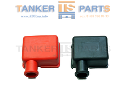 Крышка клеммы АКБ цвет черный материал -прорезиненный пластик