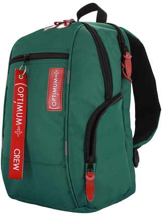 Школьный рюкзак Optimum City 2 RL, зеленый