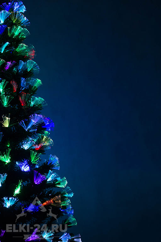 Искусственная светодиодная оптоволоконная елка Аннет 90 см