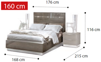 Кровать "Legno" 160х200 см