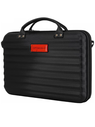 Пластиковый кейс для ноутбука 15.6 - 16 дюймов Optimum, черный матовый