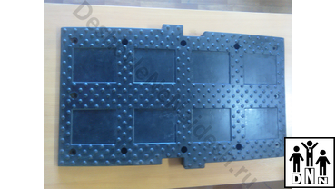 ИДН 900-1 лежачий полицейский средний элемент в черном цвете