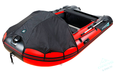 Лодка ПВХ Gladiator Professional D500AL с алюминиевым полом