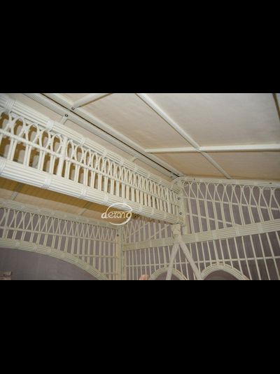 Садовые качели-беседка из ротанга