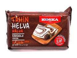Koska Кунжутная халва с какао, 500 гр