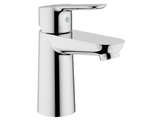 Смеситель для раковины гладкий корпус, GROHE BauEdge, хром 23330000