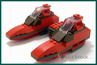 # 7119 Двухместный Аэромобиль «Облачного Города» / Twin–Pod Cloud Car (2002)