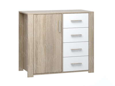 Спальня Сопрано дуб сонома/белый