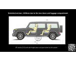 Business class stretched SUV &quot;ARGO&quot; based on Mercedes-Benz G500/AMG G63 AMG W463 +620mm XXL, 2023 YP.