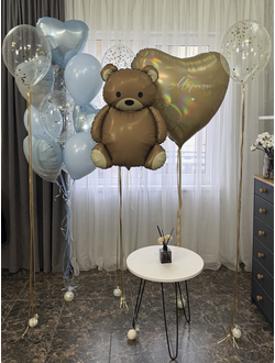 Набор шаров на выписку Первая встреча