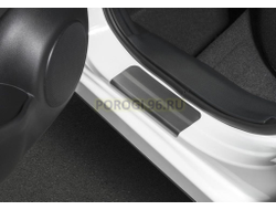 Накладки на пороги для Nissan Qashqai II / II рестайлинг 2014-2019 / 2019--