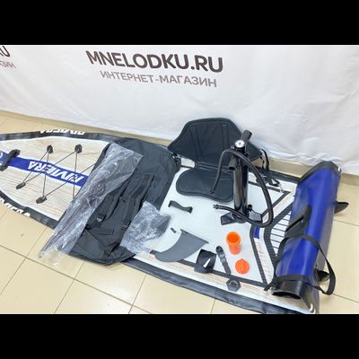 SUP-доска RIVIERA 12 дерево синий