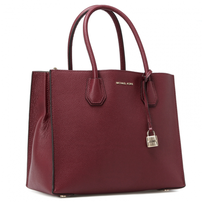 Сумка MICHAEL KORS Mercer Large Tote женская бордовая