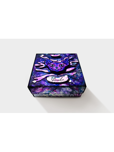 Трёхмерная подарочная коробочка в стиле украшения (3D-дизайн)