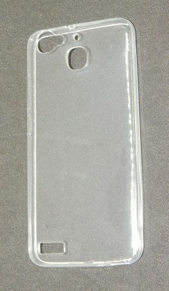 Защитная крышка силиконовая Huawei Honor 5S, прозрачная