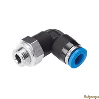 Фитинг угловой  1/2 резьба внешняя под трубку 10 мм