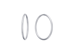 Серьги Конго с родиевым покрытием НС 22-390Ю-3