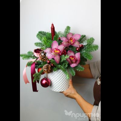 Новогодняя композиция № 1150