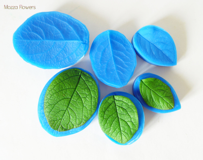 "Лист снежноягодника " Силиконовый молд (вайнер)