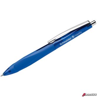 Ручка шариковая автоматическая Schneider &quot;Haptify&quot; синяя, 1,0мм, грип. 135303