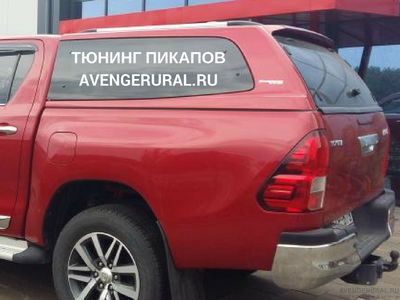 Кунг Carryboy S6 красный 3Т6 Toyota Hilux Revo Екатеринбург, Пермь, вся Россия и KZ! AvengerUral.ru