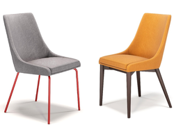 Обеденный стул Мус, размер: 500х600х850 посадка 470 мм, разные варианты основания, обивка на выбор