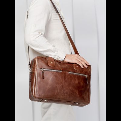 Сумка для ноутбука Fratello brown (арт. 1014-02)