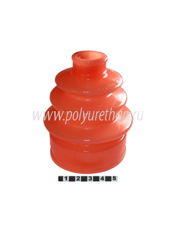 Пыльник ШРУСа внутреннего Полиуретан 50-05-001 (PU54/M72/оранжевый) (28P-2510H-00-00, 28P-2510H-01-00, AT-08593, 19-5001)