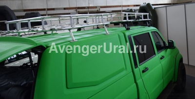 Багажник на крышу пикапа