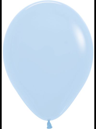 Воздушный шар нежно-голубой макарунс
