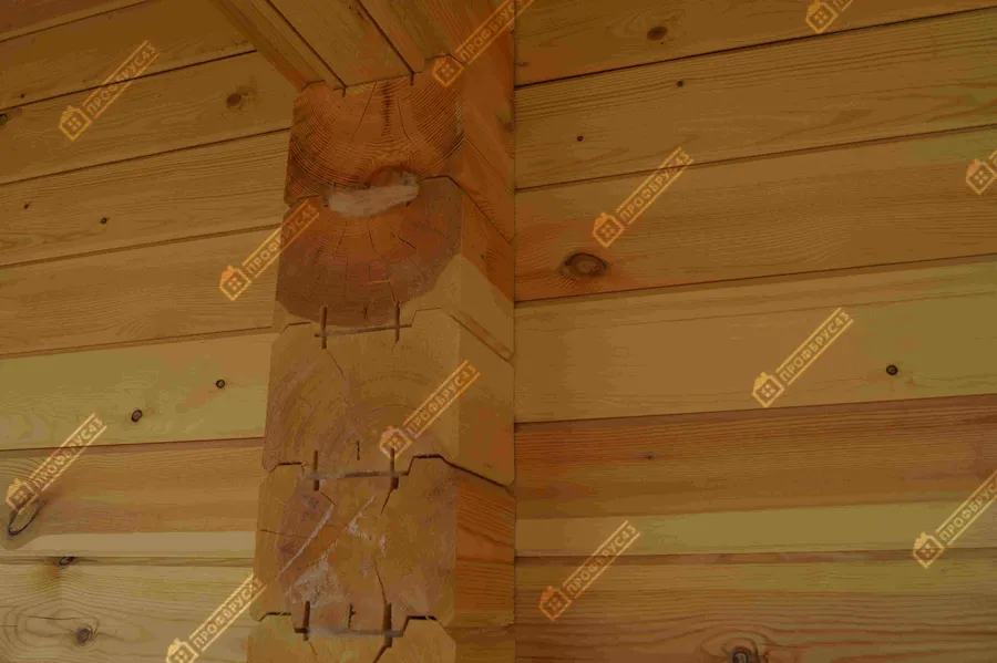 Гостиница из профилированного бруса камерной сушки 145х195 мм, Республика Татарстан, Лаишевский район, д. Бутыри