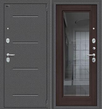 Металлическая дверь Porta S 104.П61 Wenge Veralinga