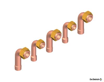 Набор труб для Zena MS (новая установка)