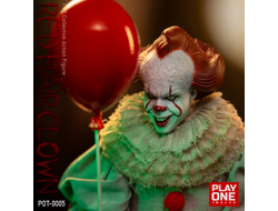 ПРЕДЗАКАЗ - Пеннивайз (Билл Скарсгард, "Оно")  - Коллекционная фигурка 1/12 SCALE Red Hair Clown (POT-0005) - Play One twelve ?ЦЕНА: 12400 РУБ.?