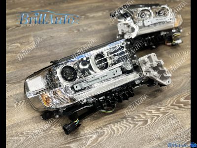 Фары Toyota Land Cruiser 200 светлые классические (GBT)