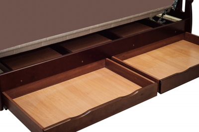 Кровать чердак " Фламинго " орех (МФБ)