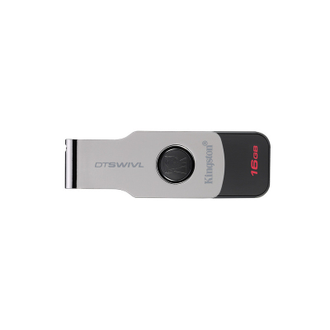 Флеш-память Kingston DataTraveler Swivl, 16Gb, USB 3.1 G1, DTSWIVL/16GB