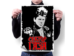 Плакат Сектор Газа, Юрий Хой №27